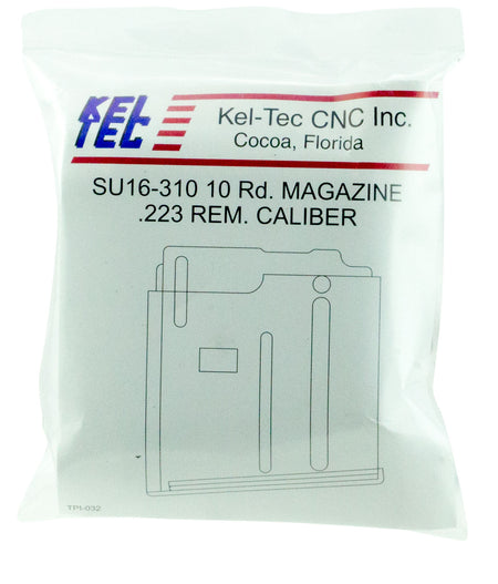 Kel-Tec SU16PLR16310 PLR/SU-16 Blued Detachable 10rd 5.56x45mm NATO Magazine