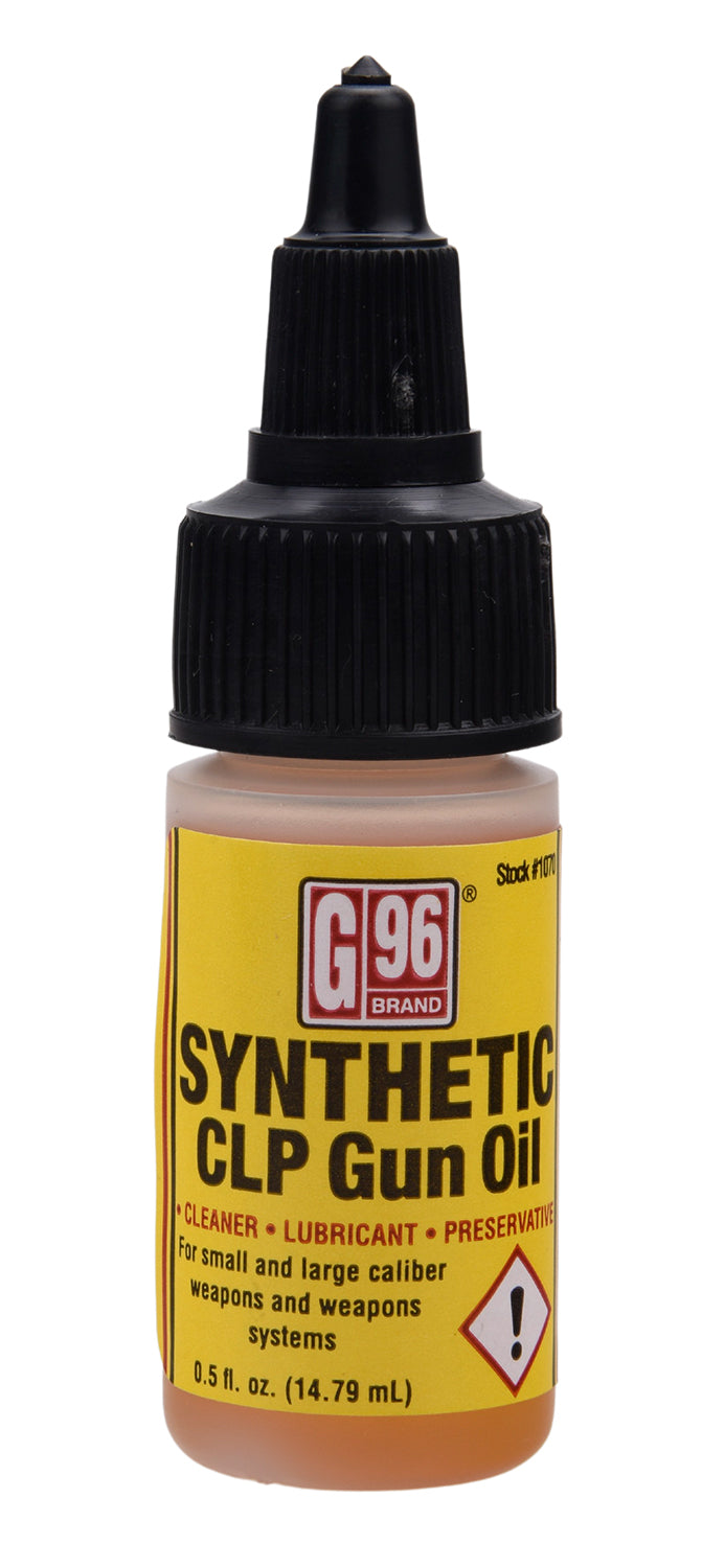 G96 1070 Gun Oil 0.50 oz Squeeze Tube - Cleans, Lubricates & Prevents Rust