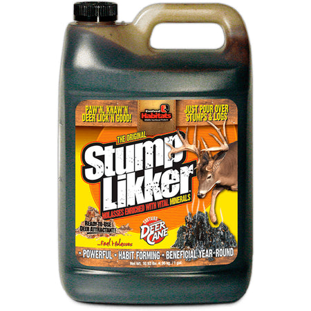 Evolved Stump Likker Molasses Mineral Liquid Deer Attractant 1 Gallon