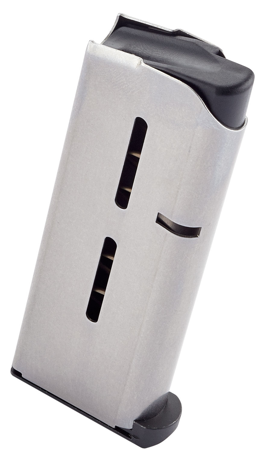Wilson Combat 47OXC 1911 Officer 7rd .45 ACP Magazine Standard Floor Plate Stainless Steel