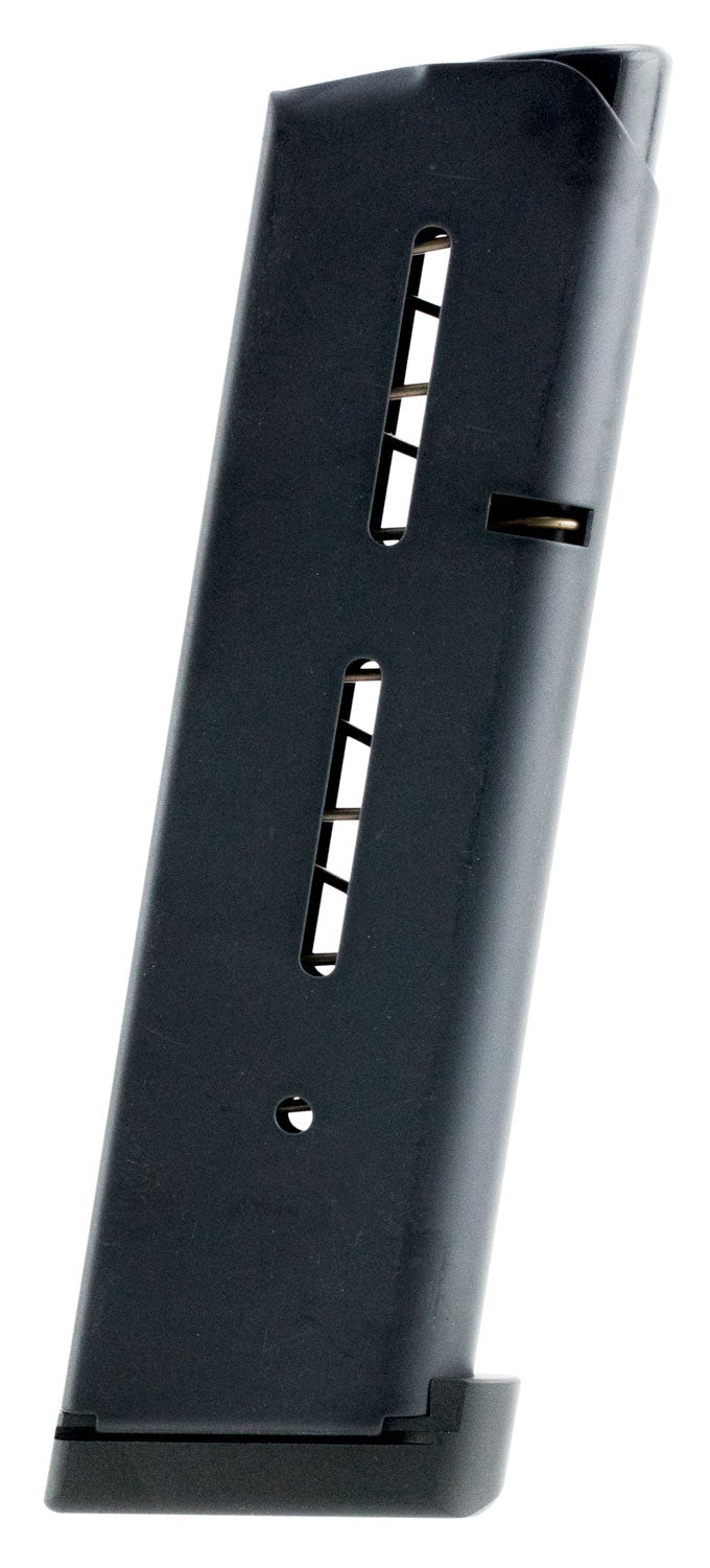 Wilson Combat 47DAB 1911 Government 8rd .45 ACP Magazine Aluminum Floor Plate Black Stainless