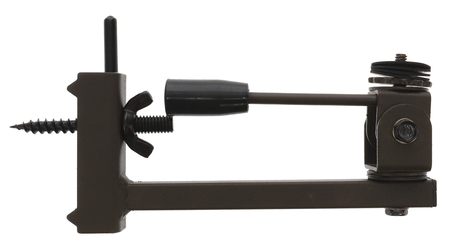 HME BTCH Better Trail Camera Holder 360-Degree Rotation Brown Metal