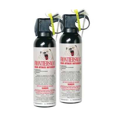 SABRE Frontiersman Bear Attack Deterrent 7.9oz - 2 Combo Packs