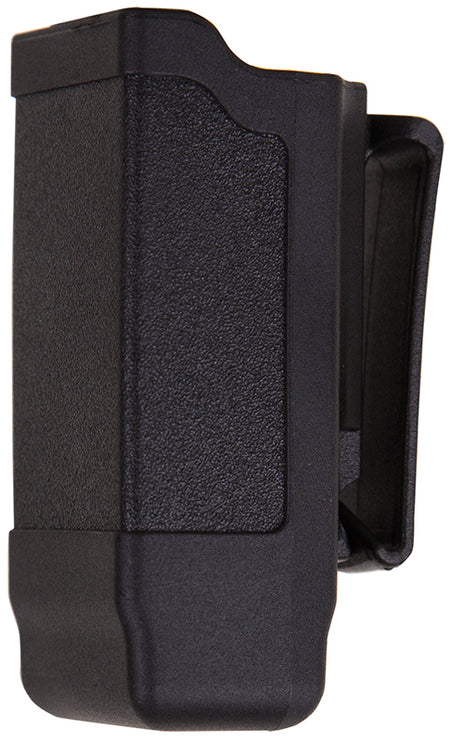 Blackhawk 410600PBK Double Stack Single Mag Case Matte Black Polymer Belt Clip 9mm/40/45/357