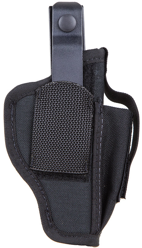 Blackhawk Multi-Use IWB/OWB Holster Size 01 Black Nylon Belt Clip for Medium Autos 3-4" Barrel Ambidextrous