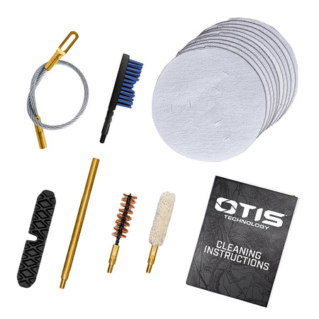 Otis Patriot .40 Cal/10mm Pistol Cleaning Kit 15 Pieces Yellow Box