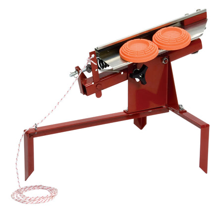 Trius 10220 Birdshooter II Clay Target Thrower Red Manual Cocking Aluminum Arm Single