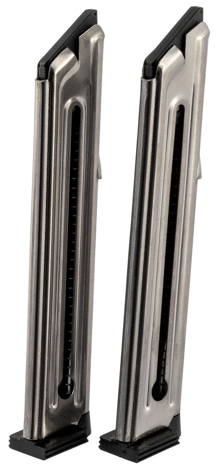 Ruger 90645 Mark III/IV 10-Round .22 LR E-Nickel Stainless Steel Magazine Value 2-Pack