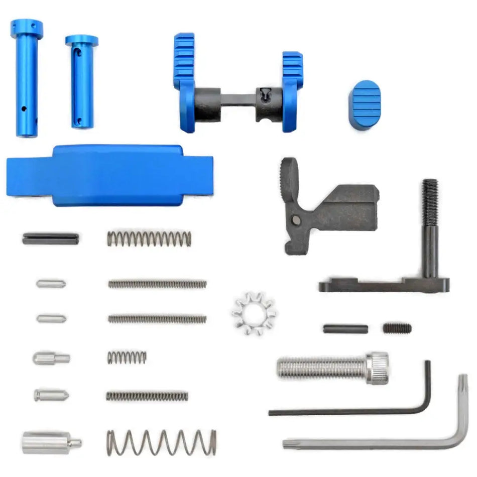 Armaspec Superlight Lower Parts Kit 223/556 Stainless Blue