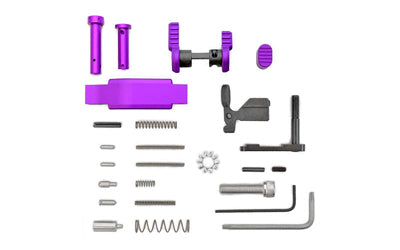 Armaspec Superlight Lower Parts Kit 223/556 Stainless/Purple