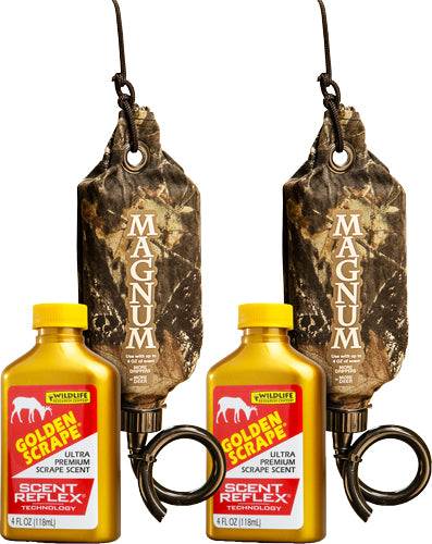 WRC Golden Scrape and Scrape Dripper Deer Lure Combo 2-Pack