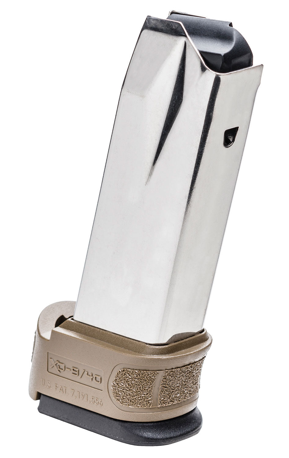 Springfield Armory XDG0931FDE XD Mod2 16-Round 9mm Luger SS/FDE Stainless Steel Magazine
