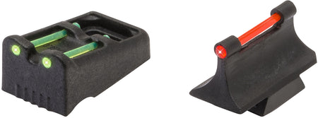 TruGlo TG961R Slug Gun Series Fiber-Optic Sight Set Red Front Green Rear for Remington Shotgun