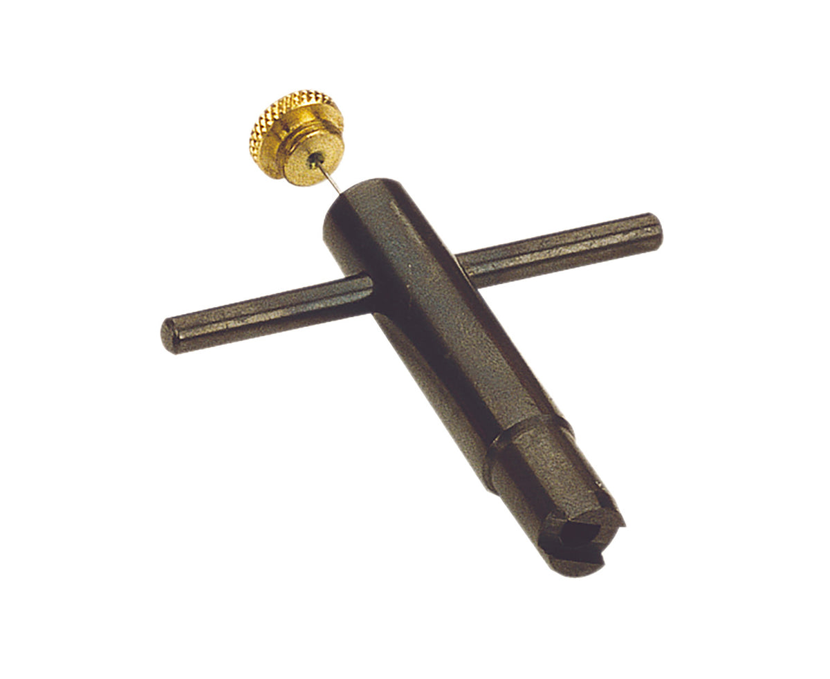 Traditions A1211 Deluxe Hardened Steel Nipple Wrench Black with Picks