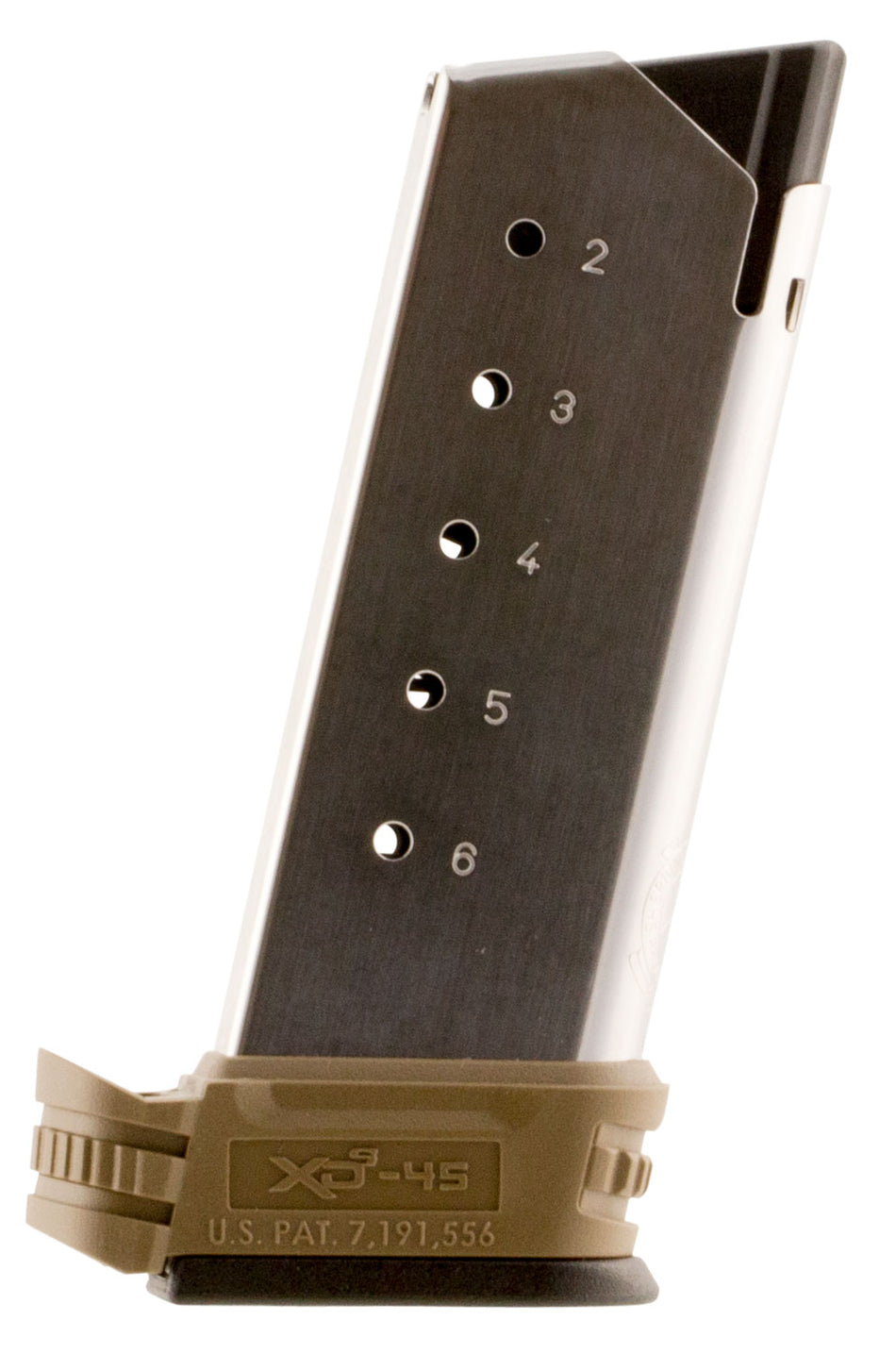 Springfield Armory XDS5002FDE Backstrap Sleeve for XD-S 45 ACP - Flat Dark Earth Polymer, Fits #2 Backstrap