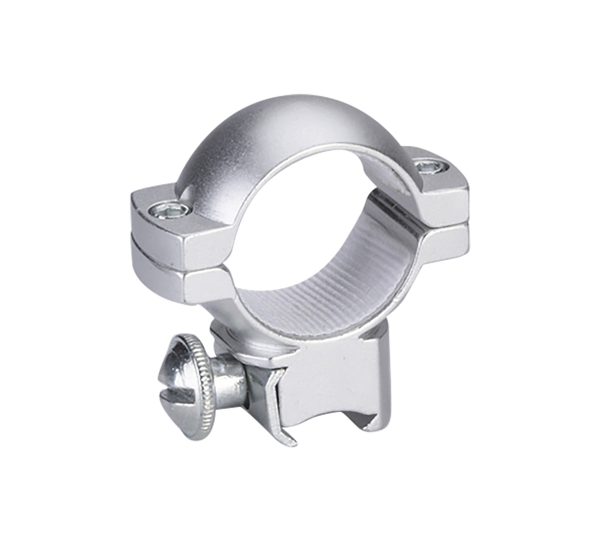 Traditions A797MA 1" Medium Silver Matte Scope Rings for 3/8" Grooved Receiver