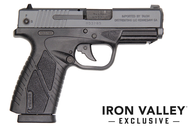 BP Polymer CC 9mm 3.2" SniperGrey FS 8rd
