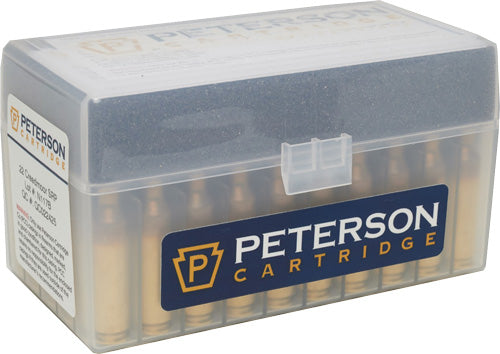 Peterson Cartridge 22CM Small Rifle Primer Unprimed Cases 50 Pack