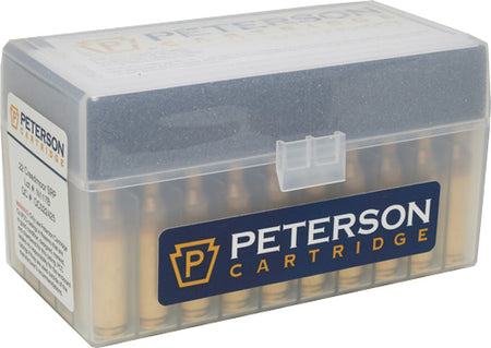 Peterson Cartridge 22CM Small Rifle Primer Unprimed Cases 50 Pack