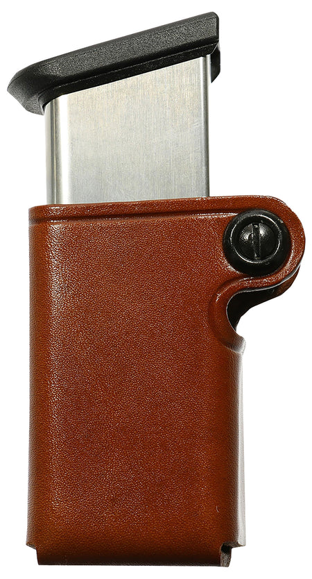 Galco SMC26 Single Mag Case Tan Leather Belt Loop for Taurus PT945