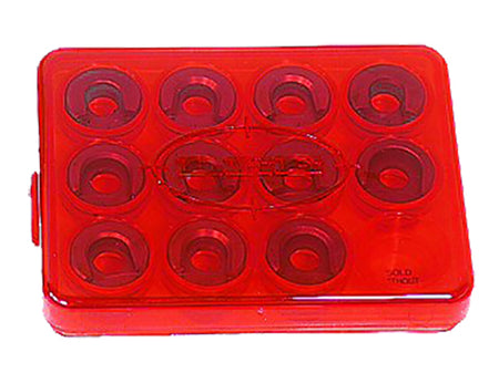 Lee AP Shell Holder Kit - 11 Shell Holders with Red Storage Box