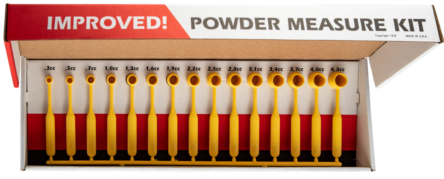 Lee Precision 90100 Powder Dipper Kit 15-Piece Set with Dispensing Slide Card