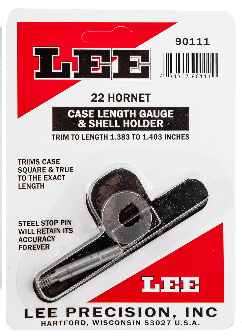 Lee Precision Case Length Gauge 300 Savage - Trim to Length Tool