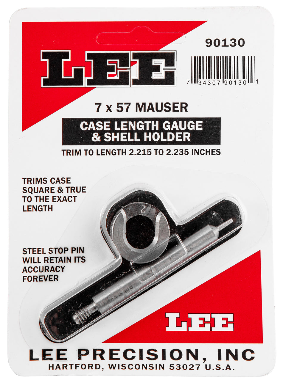 Lee Precision Case Length Gauge 7x57mm Mauser - Trim to Length Tool