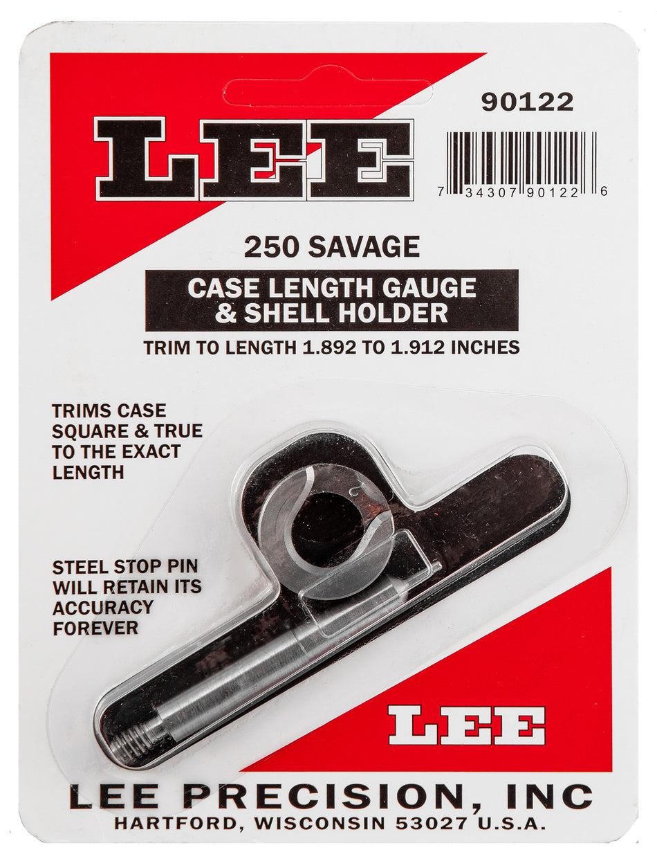Lee Precision Case Length Gauge 250 Savage - Trim to Length Tool