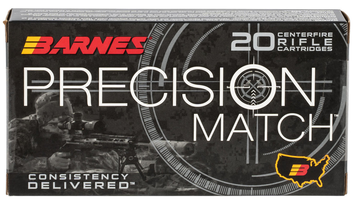 Barnes 30742 Precision Match Open Tip Match Boat Tail  140 Grain .260 Remington