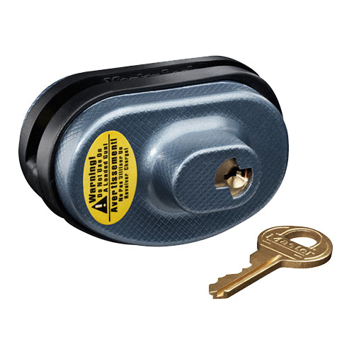 Master Lock 90DSPT Keyed Trigger Guard Lock Blue Steel/Zinc Universal Fit