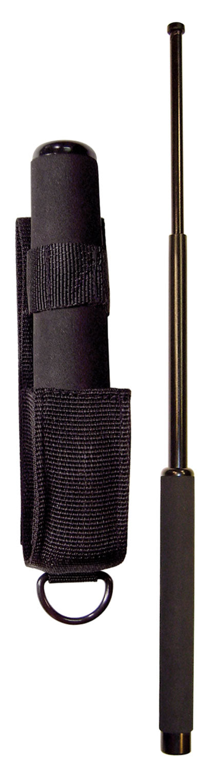 PSP NS26F Expandable 26 Inch Steel Baton Black Rubber Handle with Sheath