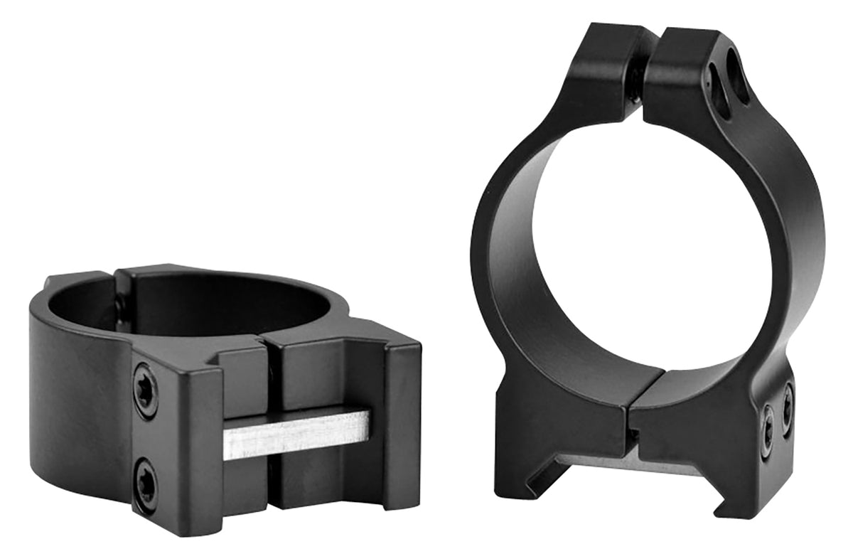 Warne 213M Maxima Matte Black 30mm Low Vertical Scope Rings 0 MOA