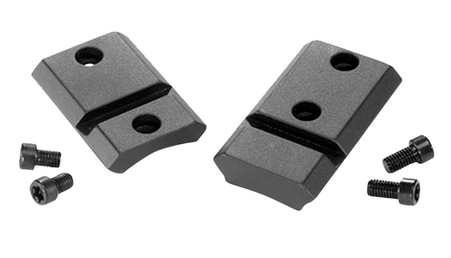 Warne M918918M Maxima 2-Piece Scope Base Matte Black Steel Steyr SBS/Sako A-7/Browning A-Bolt