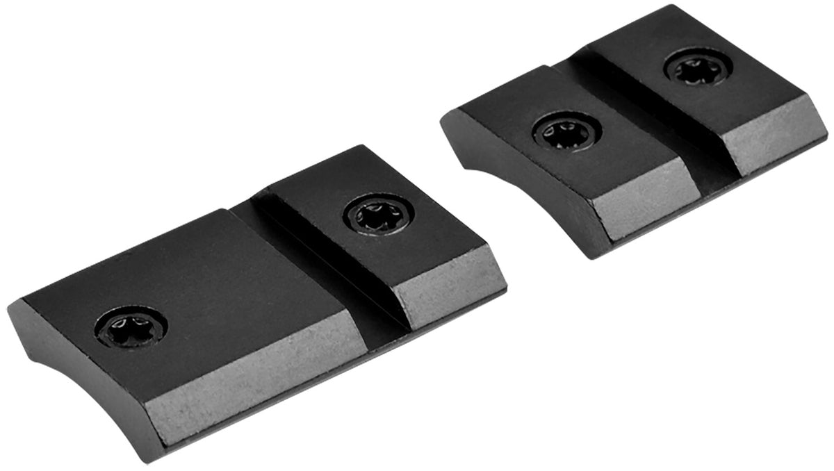 Warne M888875M Maxima 2-Piece Scope Base Matte Black Steel Weatherby Mark V Standard 6 Lug and .240 WM
