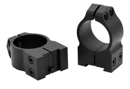 Warne 1TM Tikka Maxima 1" Medium Matte Black Scope Rings Fixed Dovetail 0 MOA