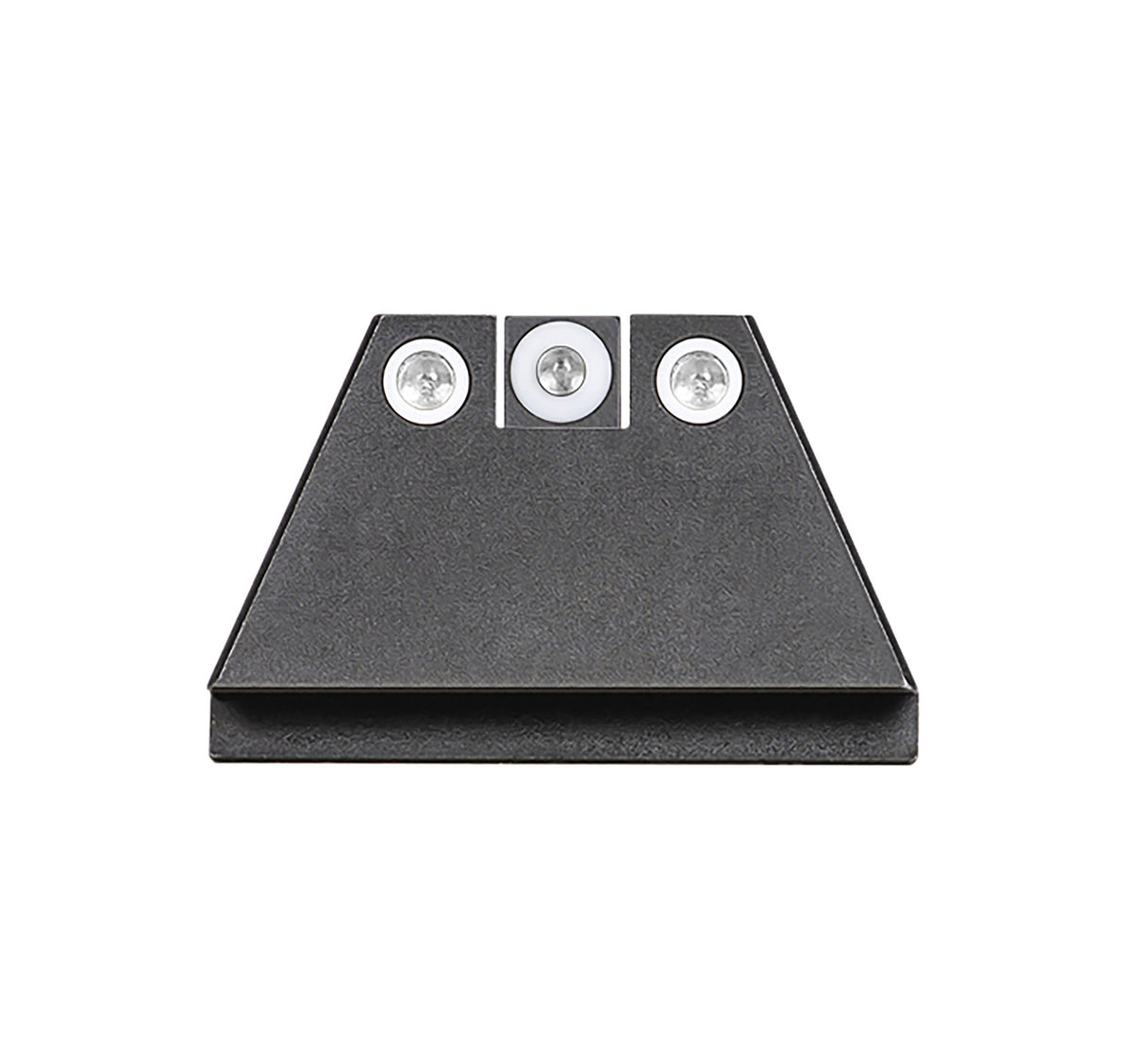 Night Fision GLK004003WGW Suppressor Height Tritium Night Sights for Glock - White Outline Front & Rear - Glock 17/19/22