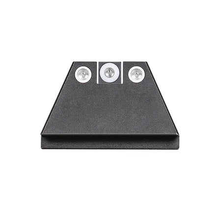 Night Fision GLK004003WGW Suppressor Height Tritium Night Sights for Glock - White Outline Front & Rear - Glock 17/19/22