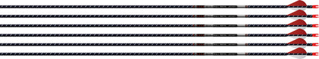 Easton 5MM FMJ 500 Arrow 6-Pack with 2" Blazer Vanes