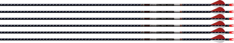 Easton 5MM FMJ 500 Arrow 6-Pack with 2" Blazer Vanes