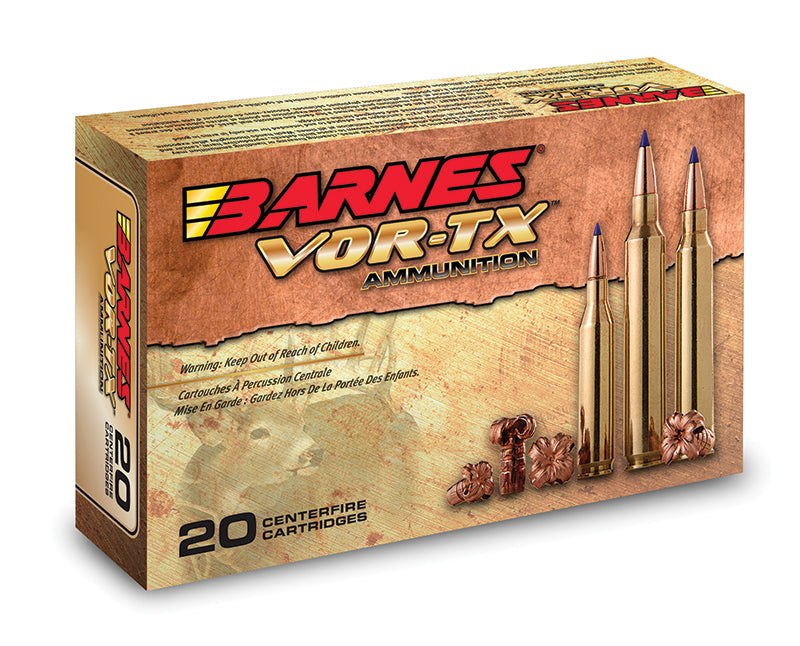 Barnes 21557 VOR-TX Tipped TSX Boat Tail BT 100 Grain .25-06 Remington