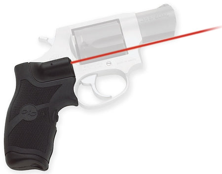 Crimson Trace 011810 Lasergrips for Taurus Small Frame Revolvers, Red Laser, Black Polymer