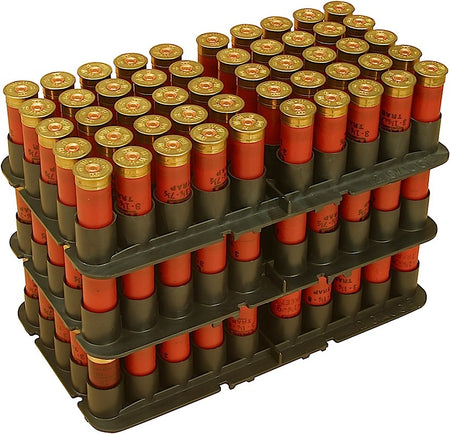 MTM Case-Gard ST2040 50-Round Shotshell Storage Tray Black 20 Gauge Polypropylene