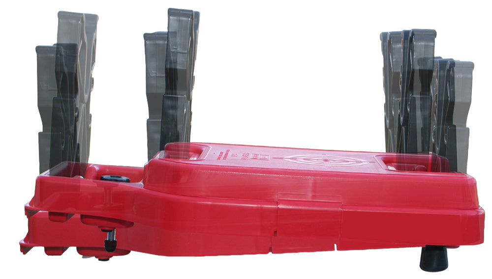 MTM Case-Gard SNCR30 Site-In-Clean Rifle/Shotgun Shooting Rest and Cleaning Center Red