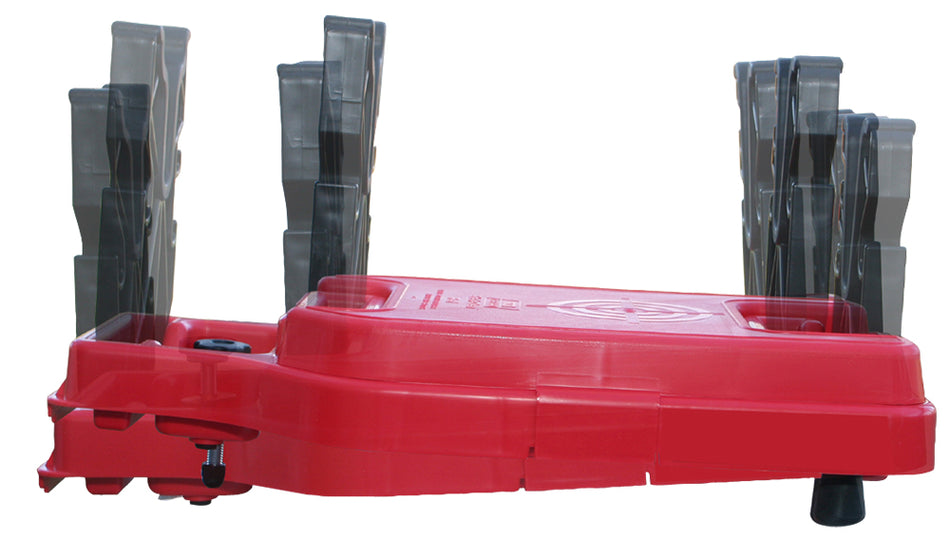 MTM Case-Gard SNCR30 Site-In-Clean Rifle/Shotgun Shooting Rest and Cleaning Center Red