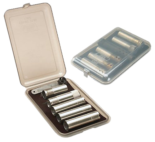 MTM Case-Gard CT641 Choke Tube Storage Case Holds 6 Chokes Clear Smoke Polypropylene