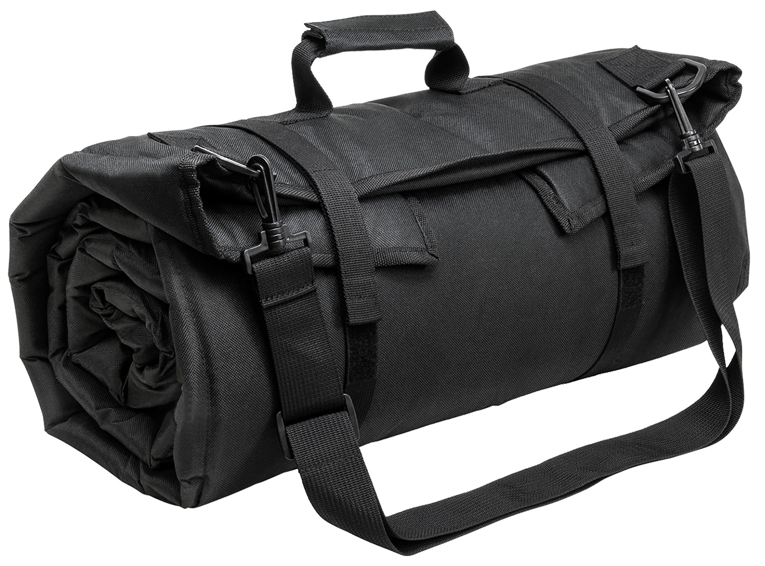 NcStar CVSHMR2957B Roll Up Shooting Mat Black PVC 69"L x 35"W