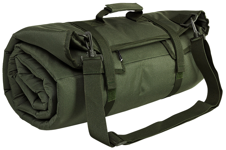 NcStar CVSHMR2957G Roll Up Shooting Mat Green PVC 69"L x 35"W