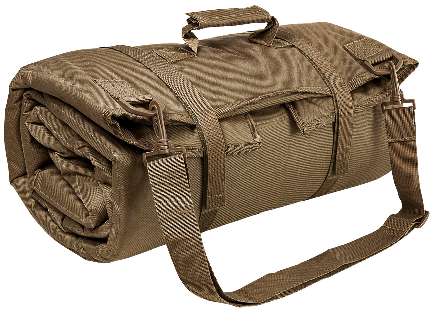 NcStar CVSHMR2957T Roll Up Shooting Mat Tan PVC 69"L x 35"W