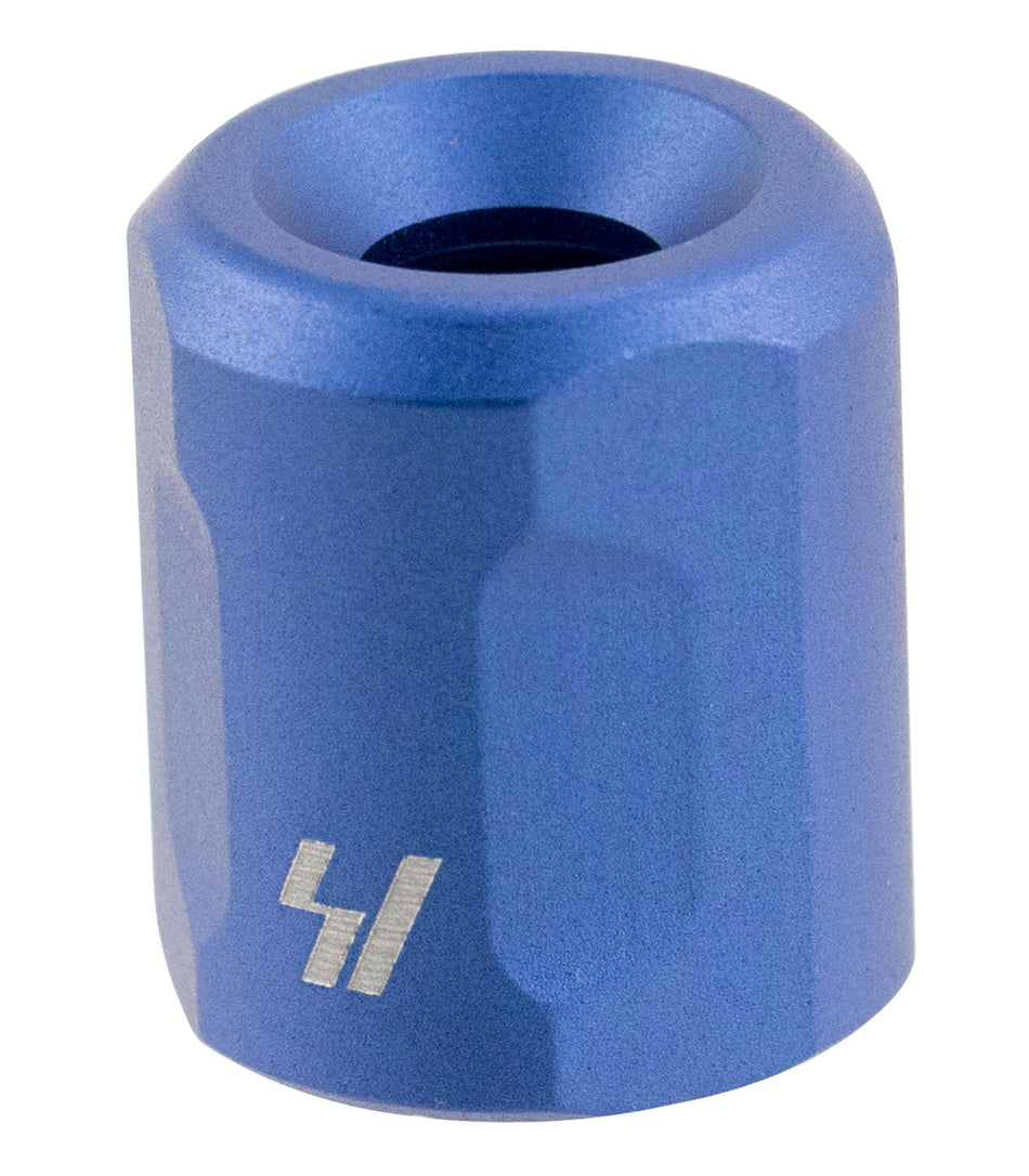 Strike BCTPBLU AR Platform Barrel Thread Protector 1/2"-28 tpi Blue Anodized Aluminum 223 Rem/5.56 NATO